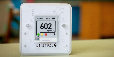 Los colegios de Zaragoza tendrán sensores para monitorizar los niveles de CO2
