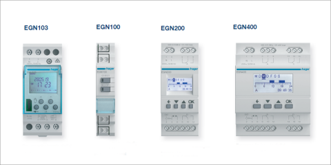 Los programadores horarios digitales de Hager admiten el control desde el móvil