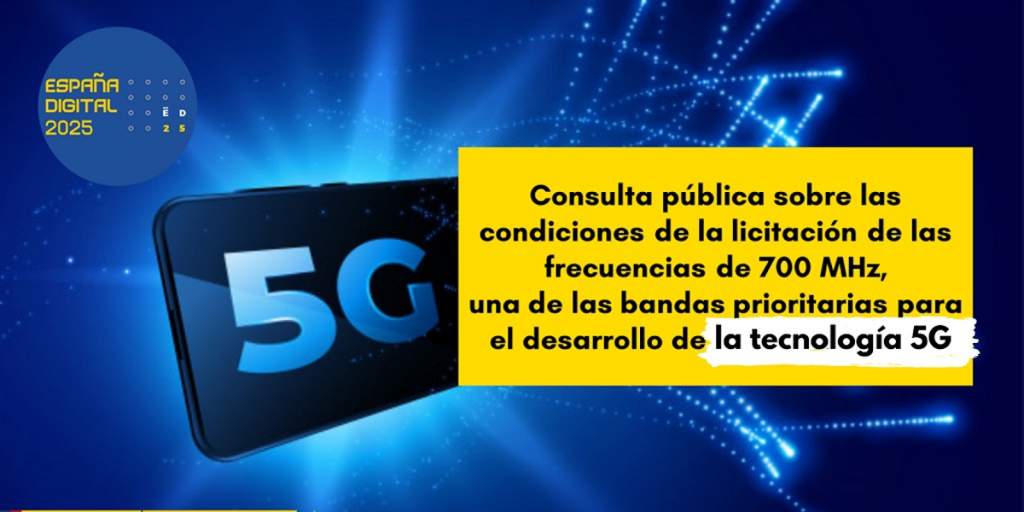 Consulta pública licitación banda 700 MHz.