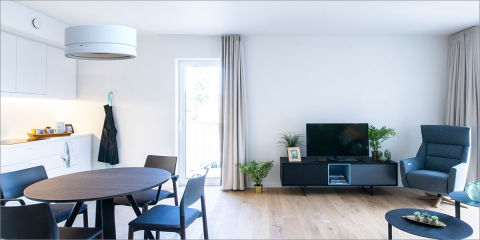 Lámpara inteligente que monitoriza las caídas de las personas y los niveles de CO2