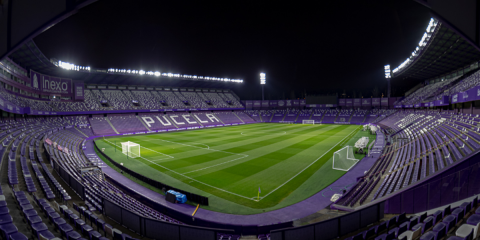 El estadio del Real Valladolid C.F. instala la tecnología e iluminación Led de Signify