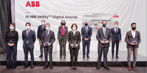 Entrega de los galardones a los finalistas de la III edición de los ABB Ability Digital Awards