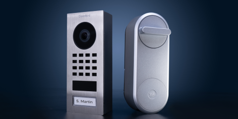 Los videoporteros IP de DoorBird son compatibles con las cerraduras inteligentes Linus