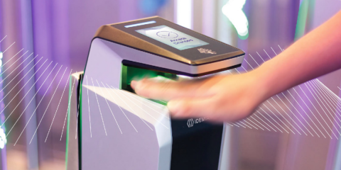 Impulso del escáner biométrico sin contacto para su uso en proyectos de seguridad