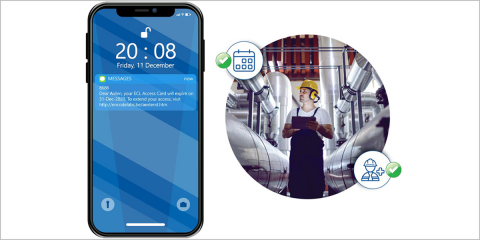 El nuevo módulo WorkForce Notifier de Tyco avisa a los empleados de la expiración de sus credenciales
