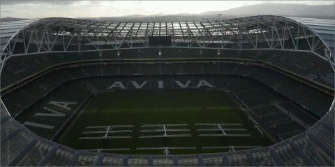 Caso de estudio de Tyco: Aviva Stadium