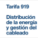 Tarifa 919: Distribución de la energía y gestión del cableado de Hager