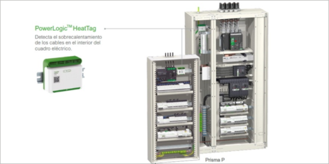 El sensor HeatTag de Schneider Electric previene los incendios en los cuadros eléctricos