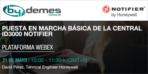 Formación online de By Demes sobre la puesta en marcha de una central de incendio analógica