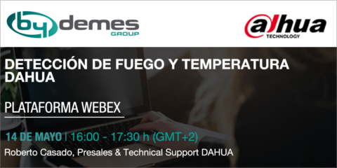 Nuevo webinar de By Demes sobre cámaras térmicas/termográficas para la videovigilancia