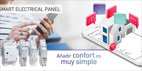 El Smart Electrical Panel de Legrand permite crear una instalación conectada desde el cuadro eléctrico
