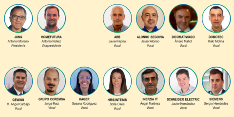 La Asociación KNX España renueva a los miembros del Comité de Gobierno en su Junta General
