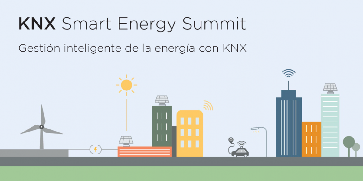 La web KNX Energy Management aborda la gestión inteligente de la
