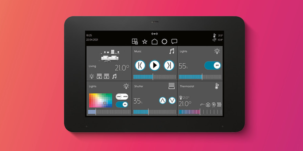 Pantalla táctil KNX Smart Panel 8.