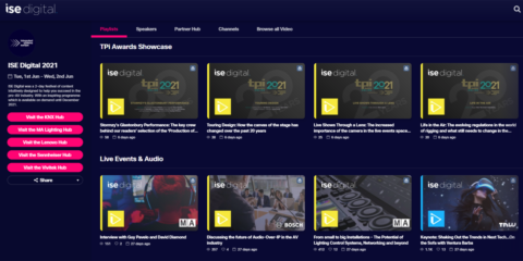 Disponible bajo demanda el contenido de ISE en la plataforma online hasta finales de 2021