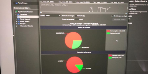 El edificio administrativo del Ayuntamiento de Alcorcón integra un sistema de iluminación inteligente