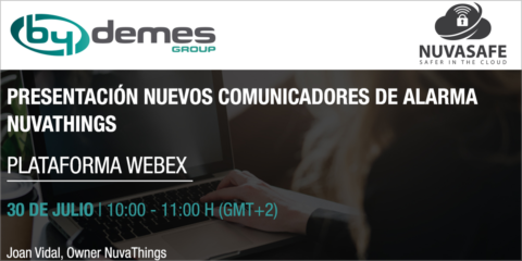 Los comunicadores de alarma protagonizarán el nuevo webinar de By Demes