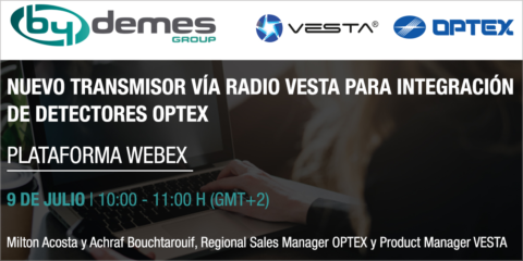 By Demes imparte un webinar sobre un nuevo transmisor vía radio para la integración de detectores