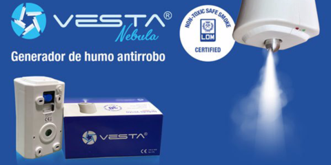 By Demes distribuye un generador de humo antirrobo compatible con el sistema de seguridad VESTA