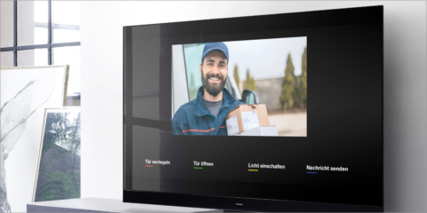 Los videoporteros IP de DoorBird pueden gestionarse desde las televisiones de Panasonic