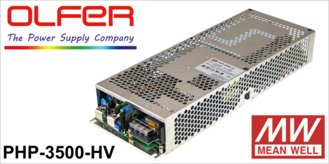 Electrónica OLFER presenta una nueva fuente de alimentación de alta tensión para aplicación industrial