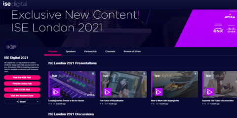 El contenido de ISE Londres está disponible bajo demanda en la plataforma online hasta final de año