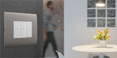 Los mecanismos Arké Fit de Vimar ofrecen una placa más delgada y funciones inteligentes