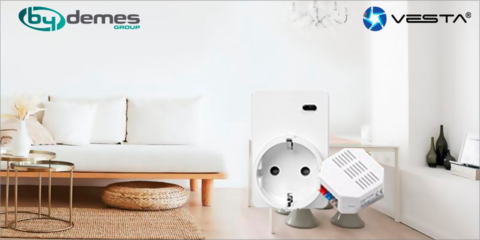 Ahorro energético con los dispositivos domóticos VESTA, distribuidos por By Demes