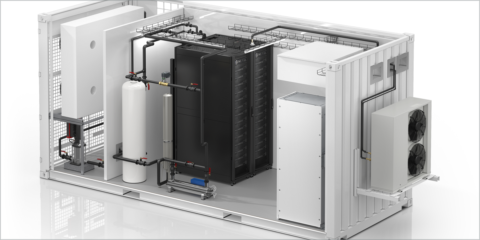 Schneider Electric comercializa su primer centro de datos modular EcoStruxure con refrigeración líquida