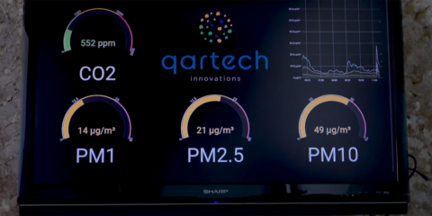 La Universidad Politécnica de Cartagena utiliza un sistema para medir la calidad del aire interior