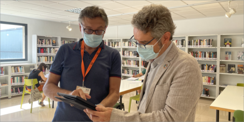 El Ayuntamiento de Murcia instala medidores de CO2 en la biblioteca municipal de Espinardo