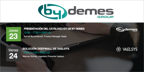 Los nuevos webinars de By Demes se centrarán en su catálogo IoT y en la analítica perimetral