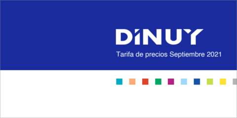 La nueva tarifa de Dinuy actualiza los precios de sus productos e incluye las novedades
