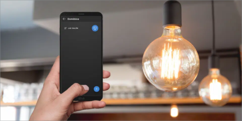 La aplicación Domótica de Qvadis One permite el control de la iluminación y enchufes inteligentes