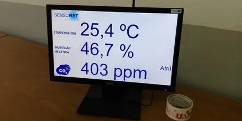 SENSONET medidores CO2..