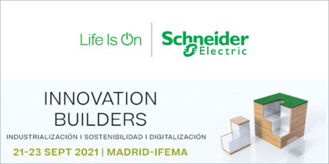 Schneider Electric mostrará sus soluciones para los edificios y viviendas del futuro en Rebuild 2021