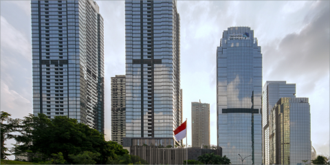 El complejo residencial y de oficinas District 8 Jakarta garantiza su seguridad con los sistemas de videoportero y videovigilancia de Vimar