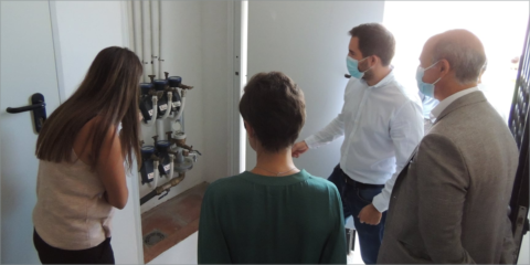 Zafra prueba el funcionamiento de los contadores inteligentes de agua del proyecto Smart.met