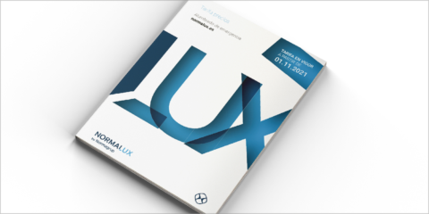 Normagrup actualiza la tarifa de precios de los productos de Normalux, vigente en noviembre
