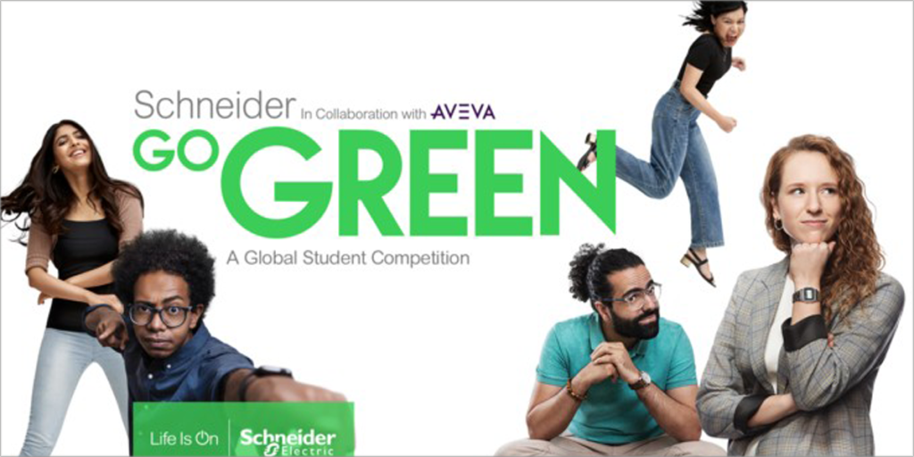 Schneider Electric Go Green.