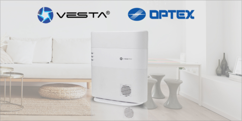 Los sistemas de alarma VESTA son compatibles con los sensores inalámbricos de exterior de Optex