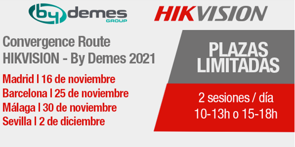 Convergence Route Hikvision-By Demes 2021 en España.
