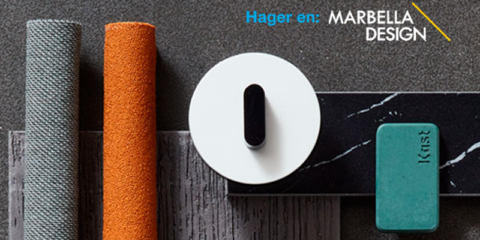 Hager muestra los mecanismos berker y sus soluciones KNX en la feria Marbella Design