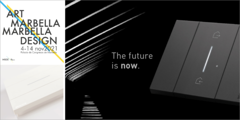 El mecanismo Living Now de BTicino se integra en el estilo de dos espacios en Marbella Design