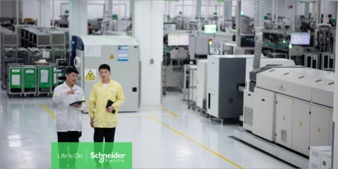 Reconocimiento a dos fábricas de Schneider Electric como referentes en sostenibilidad