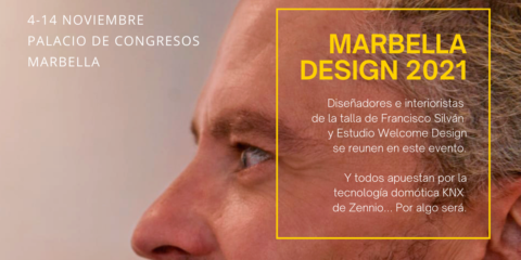 Los actuadores, pantallas táctiles y enchufes de Zennio, presentes en la feria Marbella Design