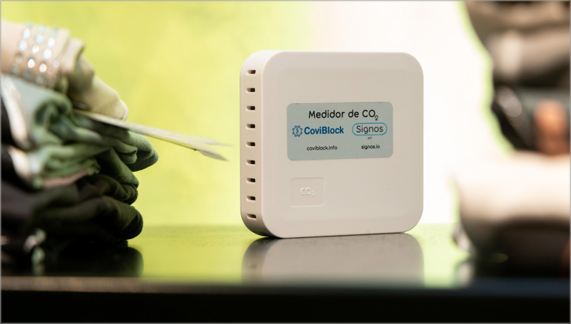 Medidor de CO2.