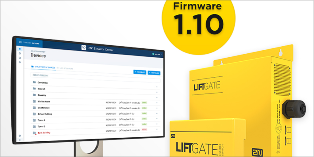 Firmware 1.10 2N LifGate.