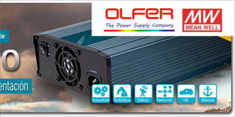 Electrónica OLFER presenta la serie NPP que funciona como fuente de alimentación y cargador de batería