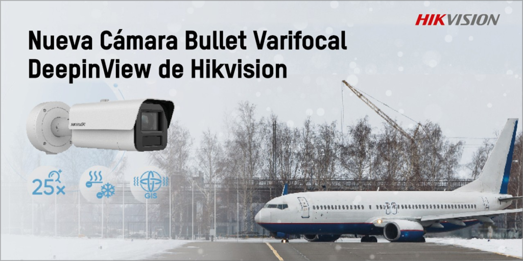 Nueva cámara Bullet verifocal de Hikvision.